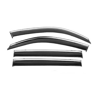 Windschermen met chromen sierlijst Niken Luxury (4 stuks) Toyota Land Cruiser 200 2007–2021 foto 2