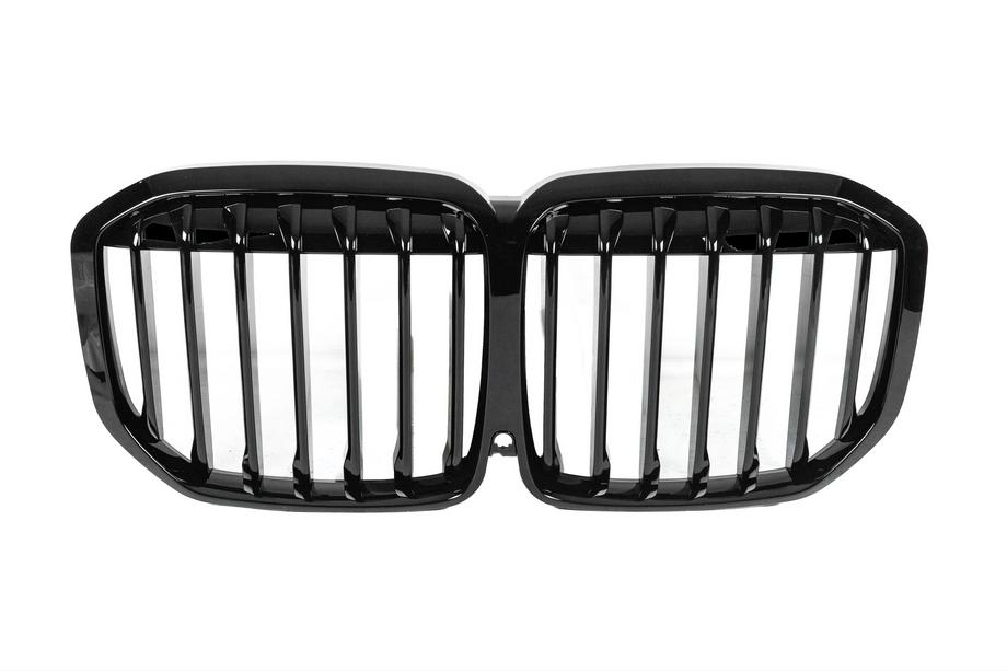 BMW X7 G07 2019– Nierengrilles 1 Bar (2019-2022, hoogglans zwart) Image