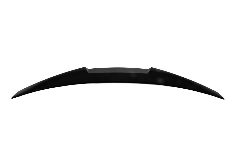 BMW 3-serie E90/E91 2005–2011 M4-Style spoiler (voor E90, hoogglans zwart) Foto 6
