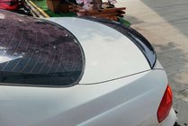 BMW 3-serie E90/E91 2005–2011 MP-Style spoiler (voor E90, hoogglans zwart) foto 1