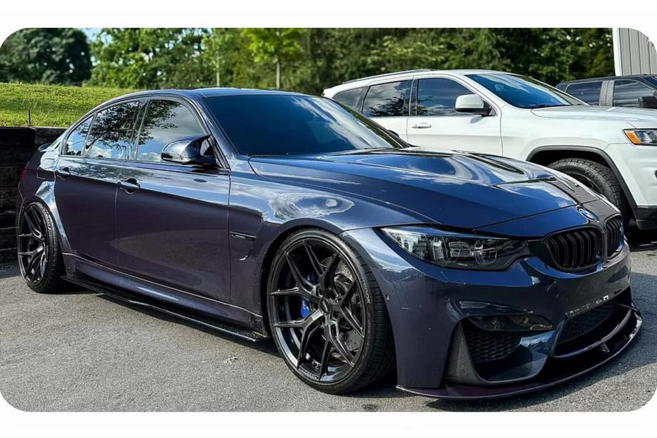 BMW 3 Serie F30/F31 2012–2019 Side skirt extensions PSM-Style (voor M3 side skirts, ABS) Image