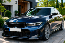 BMW 3 Serie G20/G21 2018– AC-Style sideskirt extensions (voor M-Sport sideskirts, ABS) foto 2