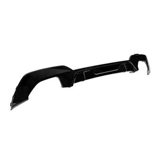 Achterbumper diffuser (voor M-Sport 2018-2022, voor rechthoekige uitlaatsierstukken, ABS) foto 4