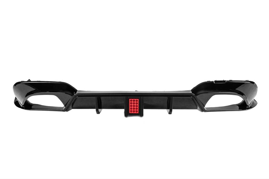 BMW 3 Serie G20/G21 2018– Achterbumperdiffuser CS-Style LED (voor M-Sport 2018-2022, ABS) Image