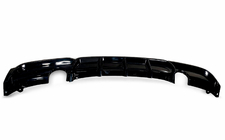 BMW 3 Serie F30/F31 2012–2019 Achterbumperdiffuser voor dubbele enkelvoudige uitlaat (voor M-Sport, ABS) foto 6