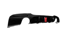BMW 3-serie E90/E91 2005–2011 Achterbumperdiffuser voor dubbele enkele uitlaat met LED (voor M-Sport, ABS) foto 3