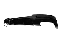 BMW 3-serie E90/E91 2005–2011 Achterbumper diffuser voor dubbelzijdige dubbele uitlaat (voor M-Sport, ABS) foto 2