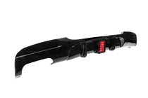 BMW 3-serie E90/E91 2005–2011 Achterbumper diffuser voor dubbele uitlaat aan één zijde (voor M-Sport, ABS) foto 3