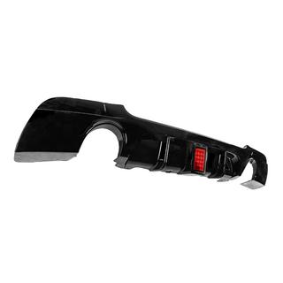 Achterbumperdiffuser voor dubbele enkele uitlaat met LED (voor M-Sport, ABS) foto 3