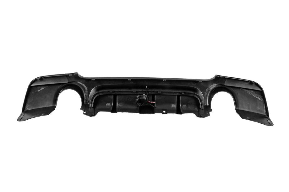 BMW 3-serie E92/E93 2006–2013 Achterbumperdiffuser voor dubbele enkele uitlaat met LED (voor M-Sport, ABS) Foto 5