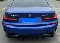 BMW 3 Serie G20/G21 2018– Achterbumperdiffuser B-Style LED (voor M-Sport 2018-2022, ABS) foto 1