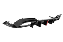 BMW 3 Serie G20/G21 2018– Achterbumperdiffuser B-Style LED (voor M-Sport 2018-2022, ABS) foto 4
