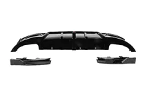 BMW 3 Serie G20/G21 2018– Achterbumper diffuser B-Style LED (voor M-Sport 2023+, ABS) foto 10