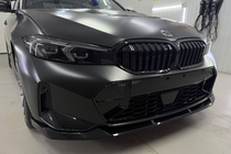 BMW 3 Serie G20/G21 2018– Voorbumper lip Lip FD-Style (voor M-Sport 2023+, ABS) foto 6