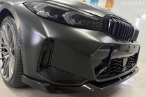 BMW 3 Serie G20/G21 2018– Voorbumper lip Lip FD-Style (voor M-Sport 2023+, ABS) foto 7