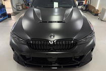 BMW 3 Serie G20/G21 2018– Voorbumper lip Lip FD-Style (voor M-Sport 2023+, ABS) foto 4