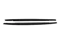 BMW 5 Serie G30/G31 2017–2023 ABS dorpelafdekkingen (voor M-Sport/M5 dorpels, hoogglans zwart) foto 2