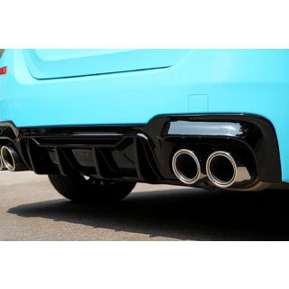 Achterbumper diffuser CS-Style (voor M-Sport, ABS, spuitgietwerk) foto 1