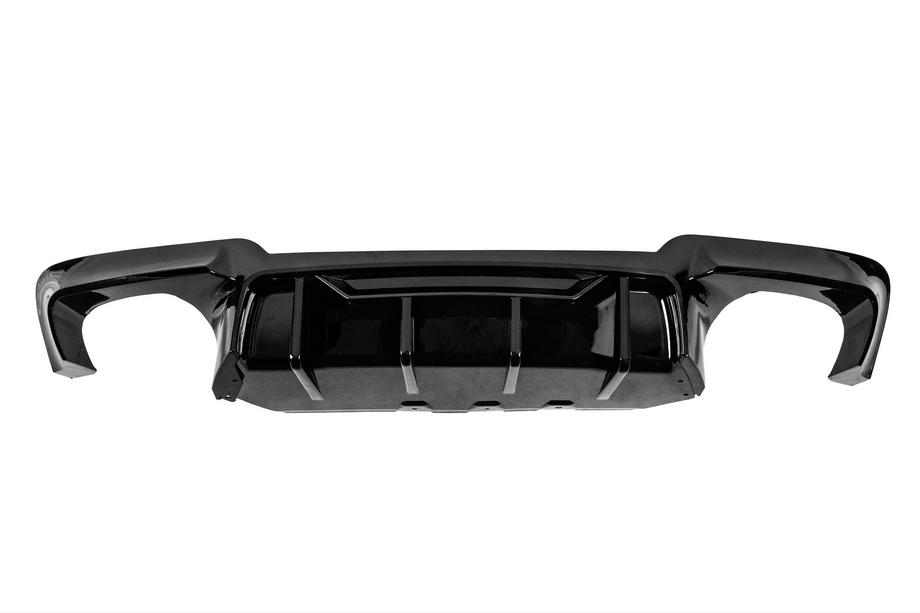BMW 5 Serie F10/F11 2010–2016 Achterbumper diffuser CS-Style (voor M-Sport, ABS, spuitgietwerk) Foto 2