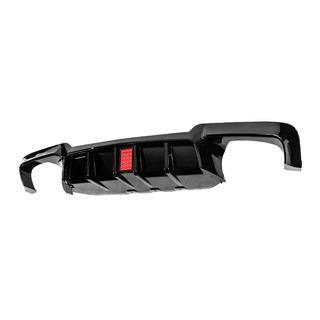Achterbumper diffuser M5-Style LED (voor M-Sport, ABS) foto 2