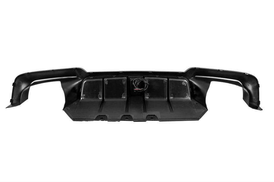BMW 5 Serie F10/F11 2010–2016 Achterbumper diffuser M5-Style LED (voor M-Sport, ABS) Foto 5