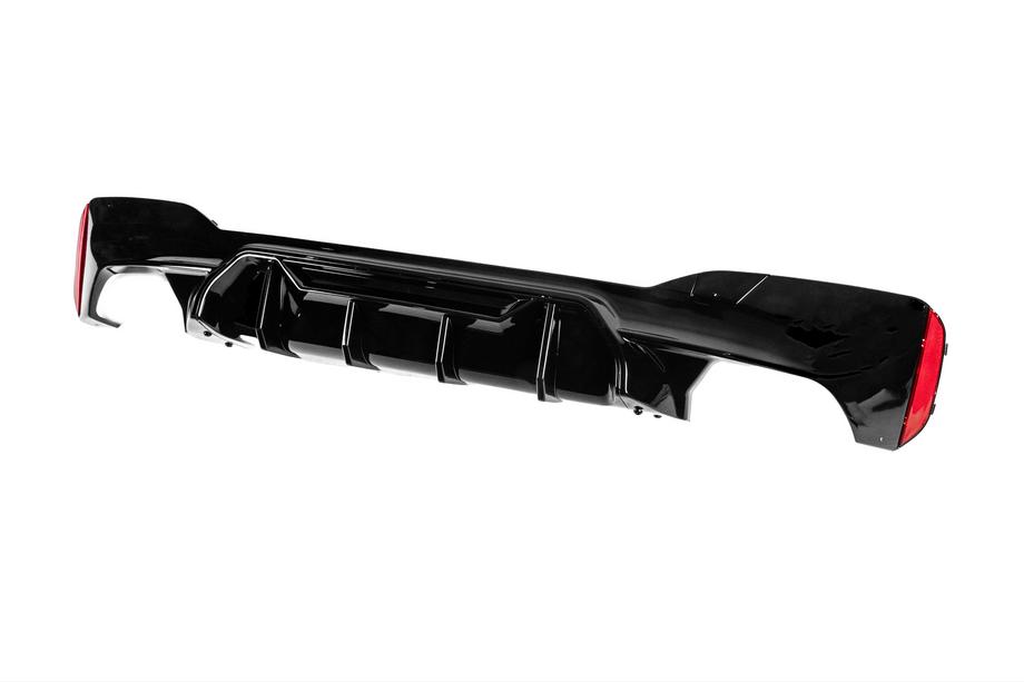 BMW 5 Serie G30/G31 2017–2023 Achterbumperdiffuser LCI-Style (voor M-Sport/M5 F90, ABS) Foto 3