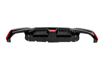 BMW 5 Serie G30/G31 2017–2023 CS-Style LED achterbumper diffuser (voor M-Sport/M5 F90, ABS) foto 4