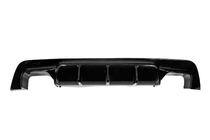 BMW 5 Serie E60/E61 2003–2010 Achterbumper diffuser (voor M-Sport, ABS) foto 2