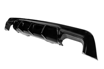 BMW 5 Serie E60/E61 2003–2010 Achterbumper diffuser (voor M-Sport, ABS) foto 3