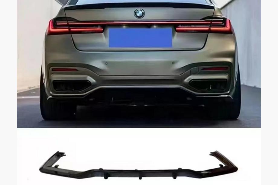 BMW 7 Serie G11/G12 2015–2022 Achterbumper diffuser (voor M-Sport 2019-2022, ABS) Foto 2