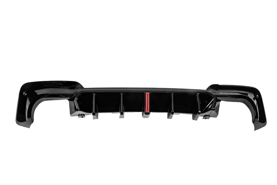 BMW X3 G01 2018– Achterbumper diffuser CS-Style LED (voor M-Sport 2018-2021, ABS) Image