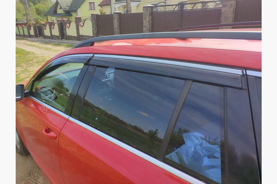 Skoda Octavia IV A8 2020– Windschermen met chromen sierlijst Niken Luxury (SW, 4 stuks) Foto 2