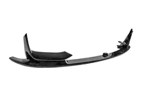 BMW 3 Serie F30/F31 2012–2019 Front lip spoiler BM (voor M3-LOOK, hoogglans zwart) foto 7