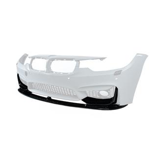 Front lip spoiler BM (voor M3-LOOK, hoogglans zwart) BMW 3 Serie F30/F31 2012–2019 foto 1