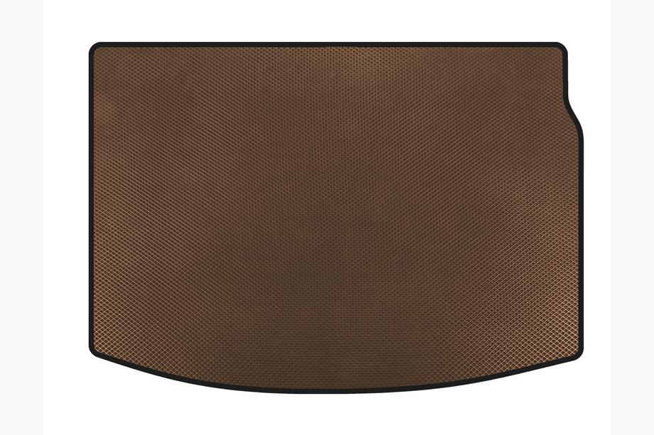 Renault Megane III 2009–2016 EVA kofferbakmat (HB, bruin) Image
