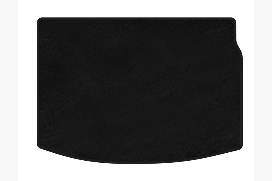 Renault Megane III 2009–2016 Textiele kofferbakmat Classic (HB, Zwart) Image
