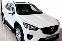 Mazda CX-5 2012–2017 Zijtreden RedLine V1 (2 stuks, aluminium) foto 1