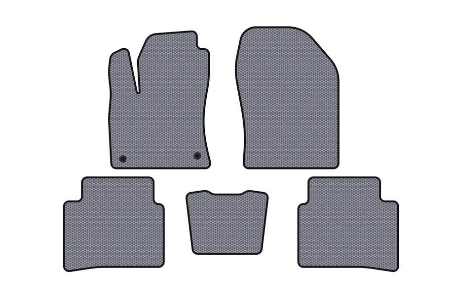 Toyota Prius 2015–2022 Rubberen automatten Carsuit (LB, grijs) Foto 1