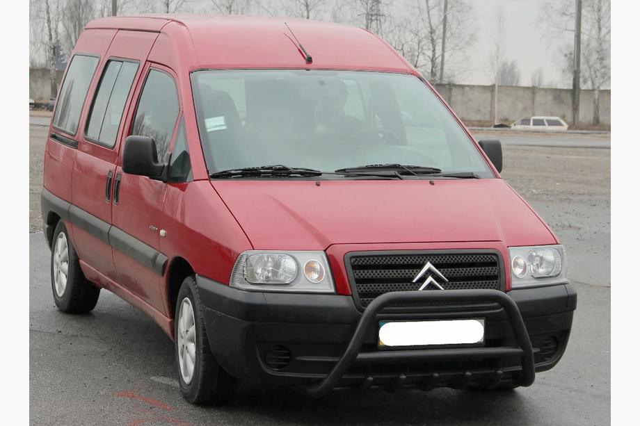 Fiat Scudo 1996–2007 Bullbar WT003 Black (RVS) Image