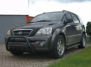 Kia Sorento I BL 2002–2009 Bullbar WT003 Black (RVS) foto 1