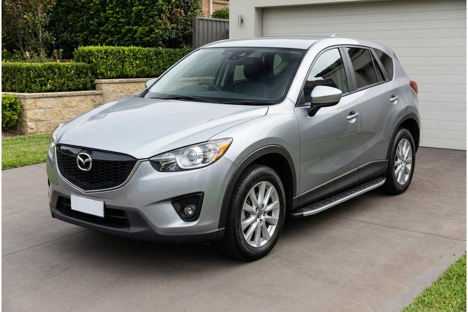 Mazda CX-5 2012–2017 Side steps Fullmond (2 stuks, aluminium) Image