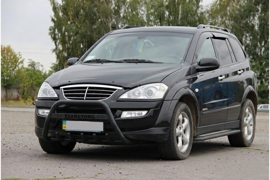 SsangYong Action 2005–2018 Bullbar WT004 Black (RVS) Image