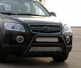 Chevrolet Captiva 2006–2019 Voorbumperbeugel WT003 Black (RVS) foto 4