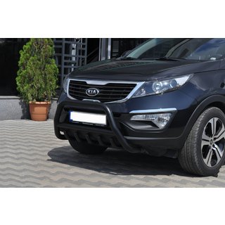 Bullbar WT003 Black (RVS) Kia Sportage 2010–2015 foto 1