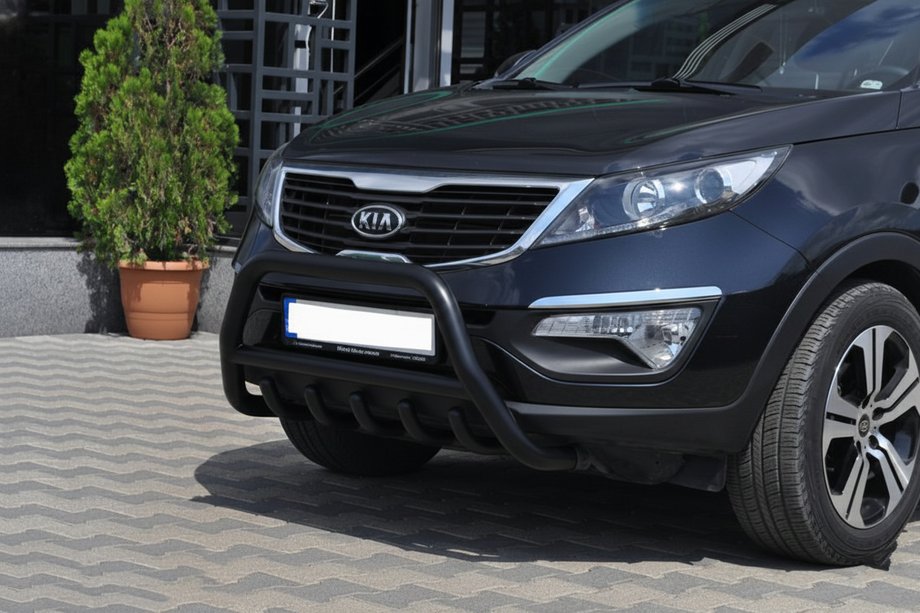 Kia Sportage 2010–2015 Bullbar WT003 Black (RVS) Foto 1