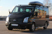 Ford Transit 2000–2014 Bullbar WT003 Black (2006-2014, roestvrij staal) foto 4