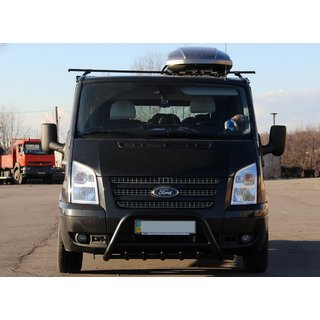 Bullbar WT003 Black (2006-2014, roestvrij staal) Ford Transit 2000–2014 foto 3