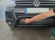 Volkswagen Touareg 2010–2018 Bullbar WT003 Black (RVS) foto 5