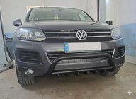 Volkswagen Touareg 2010–2018 Bullbar WT003 Black (RVS) foto 4