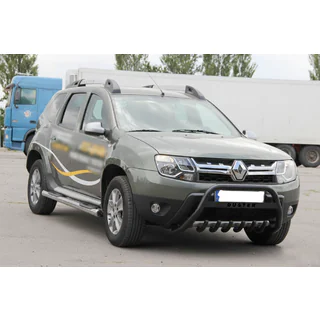 Bullbar met opschrift WT004 Black (roestvrij staal) foto 2